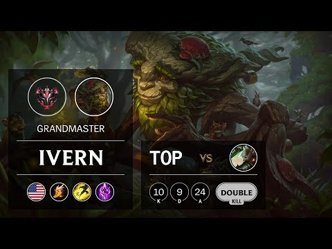 Ivern Top vs Riven - NA Grandmaster Patch 9.24