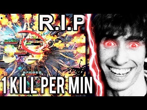 1 KILL PER MIN Brutal Shadow Fiend Open AI Bot by NaVi Dendi 7k MMR Legennd 7.06 Dota 2