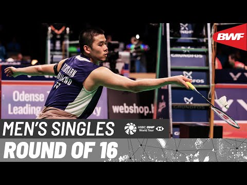 VICTOR Denmark Open 2025 | Kunlavut Vitidsarn (THA) [3] vs. Toma Junior Popov (FRA) | R16