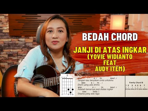 BEDAH CHORD - JANJI DI ATAS INGKAR (YOVIE WIDIANTO ft AUDY ITEM)