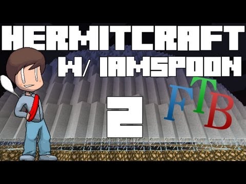 HermitCraft Feed the Beast w/ IAmSp00n: Episode 2 - Cave of Wonders (Month of Minecraft)