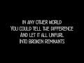 Mika -- Any other world . Lyrics 