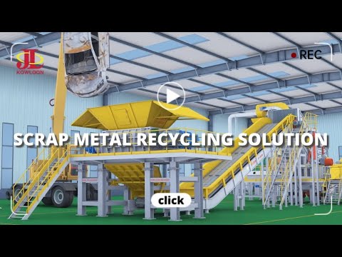 KOWLOON MACHINERY - Scrap Metal Recycling Plant Solution | metal shredding and recycling equipment