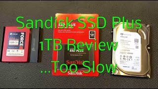 Sandisk SSD Plus 1TB Review Benchmark Too Slow