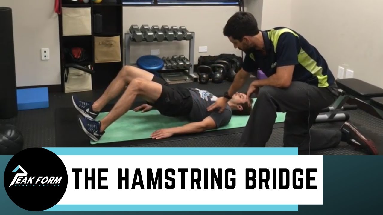 How to Perform a Hamstring Bridge- San Diego Chiropractor