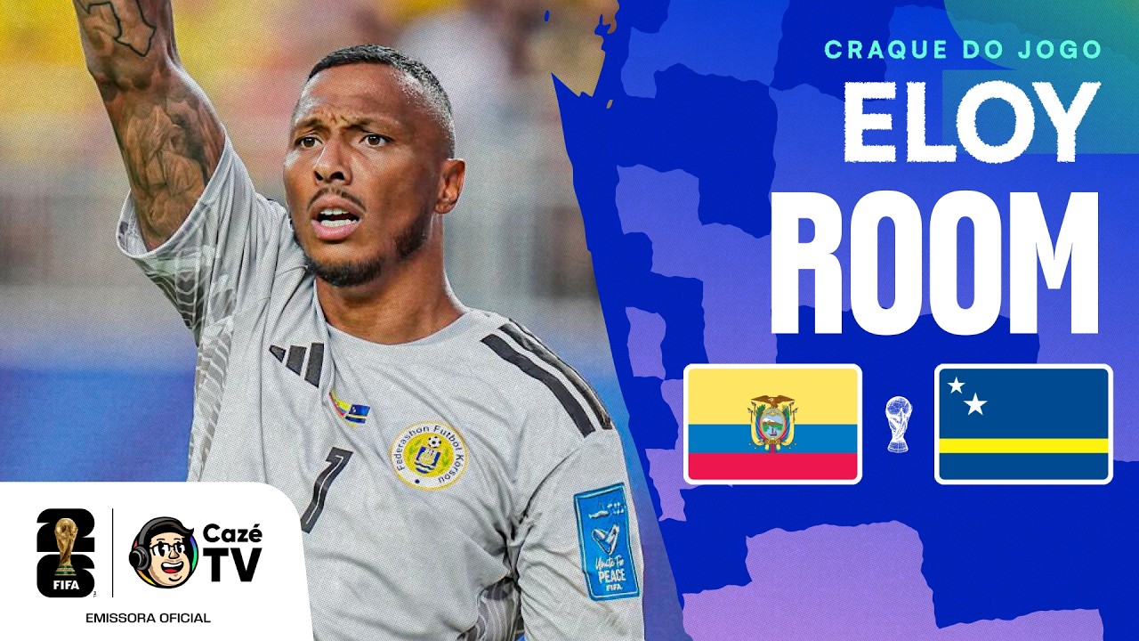 RECORDISTA DE DEFESAS! TODOS OS LANCES DE ELOY ROOM EM EQUADOR X CURAÇAO | COPA DO MUNDO | 2ª RODADA