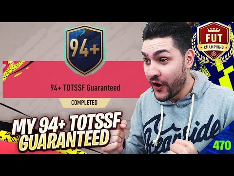 I COMPLETED THE NEW 94+ TOTSSF GUARANTEED SBC & THIS IS WHAT I GOT!!!! MY FIFA 20 FUTCHAMPIONS RTG