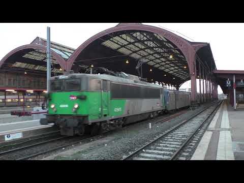 (HD) BB25500 & BB67400 in & around the Strasbourg area - 20/11/18