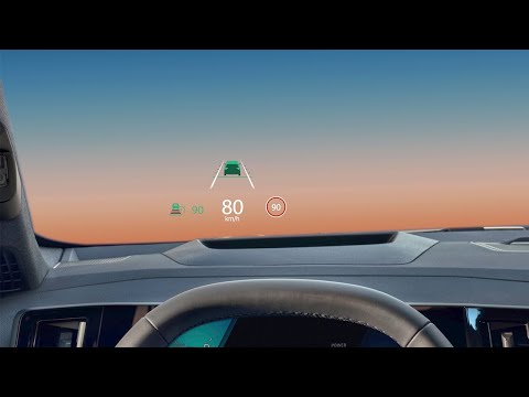 heads-up display - Austral full hybrid E-Tech - Renault