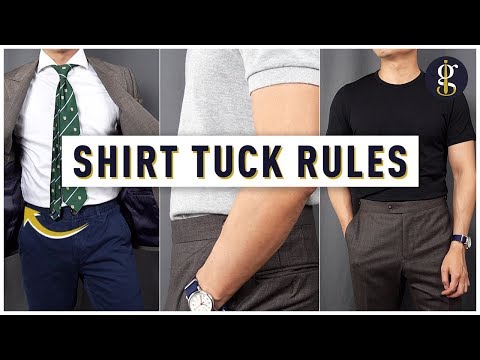 How and When to Tuck in Your Shirt in 2024 (A Complete Guide)