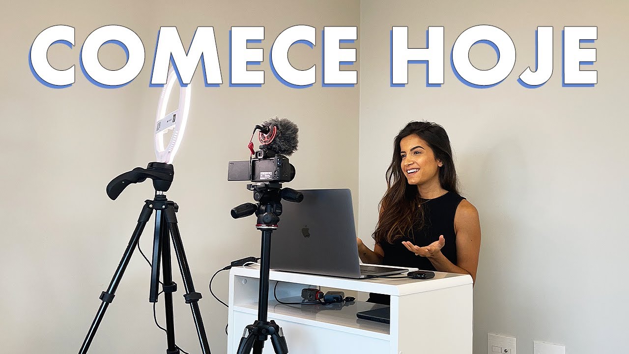 COMO COMEÇAR NO YOUTUBE EM 2021: dicas práticas para começar o seu canal 📷 | Vanessa Lino