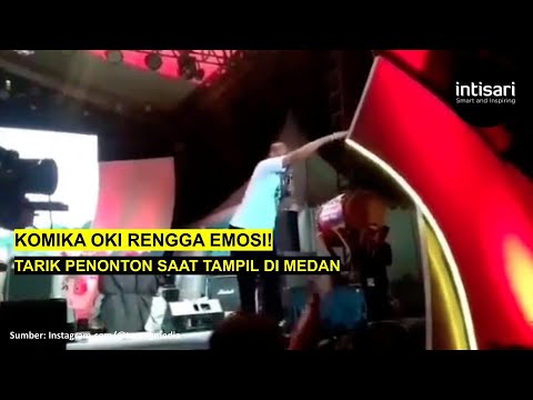Komika Oki Rengga Emosi! Tarik Penonton saat Stand Up Comedy di Medan