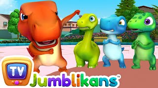 Feeling Angry Song - Feelings Song - Jumblikans Dinosaurs - ChuChuTV Toddler Learning Videos