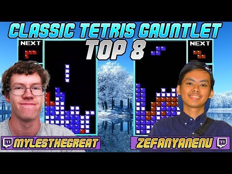 2020 CTG ICE - Rd. 1 - Nenu vs. Myles - Classic Tetris Gauntlet SEASON OF ICE Tourney