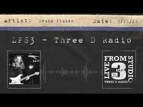 Druid Fluids - Live from Studio 3 (Audio Only) - Three D Radio