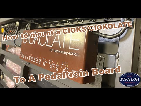 Install a Cioks Ciokolate to a Pedaltrain Classic Pro