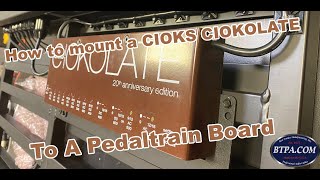 Video thumbnail for Install a Cioks Ciokolate to a Pedaltrain Classic Pro by Best-Tronics Pro Audio