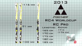 preview picture of video '2013 Fischer RC4 World Cup RC Pro Stratton Ski Test  Závodní Lyže'