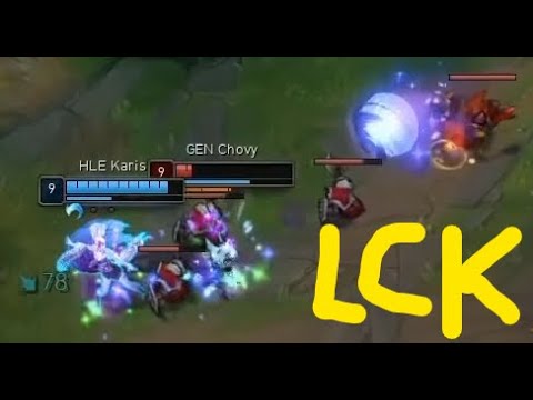 Karis as Ahri landing two full combos on Chovy | LCK