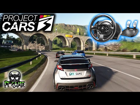 First Look - Project CARS 3 Gameplay and Thrustmaster Settings! /CAREER #1