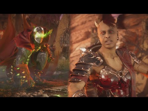 Sheeva Wants From Spawn To Abandon Malebolgia And Serve Her - Mortal Kombat 11