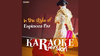 Imperfecto (Karaoke Version)