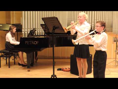 J. B. Loeillet: Allegro a moll - Komorní trio Harmonie