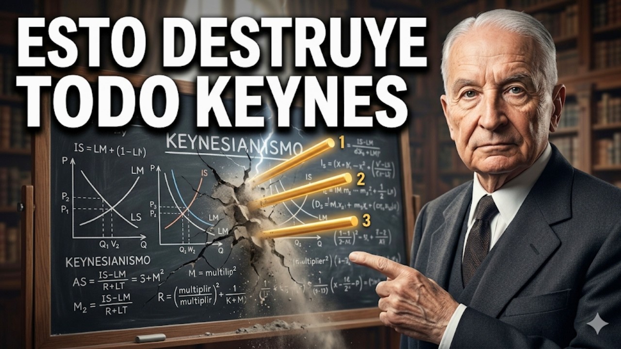 Los 3 Axiomas De Mises Que Destruyen TODO El Keynesianismo (Simple)