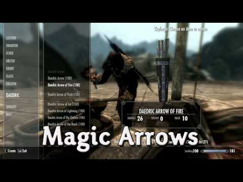 Skyrim Mod Spotlights - Arrowsmith and Magic Arrows