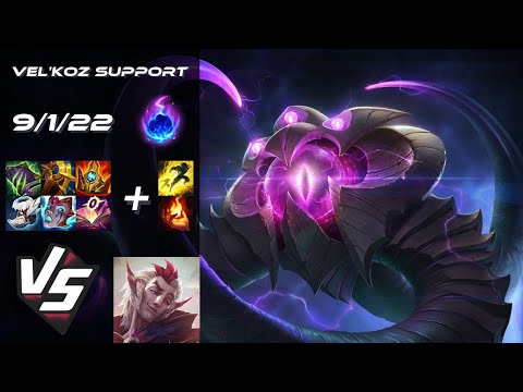 SUPPORT Vel'Koz vs Rakan - EU Grandmaster Patch 14.13