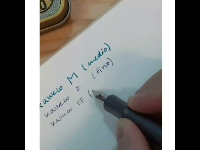 Vídeo relacionado con Kaweco Skyline Sport - Pluma estilográfica, color negro