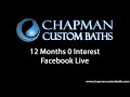 Chapman Custom Baths Solid Surface Shower Solutions Carmel, IN