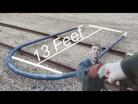 Forging Huge 13ft Tall U-Bolts