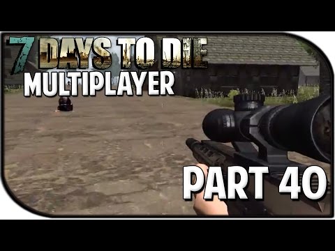 7 Days to Die Alpha 10.4 Gameplay Part 40 - "Adventuring Out + Hunting!" (Multiplayer)