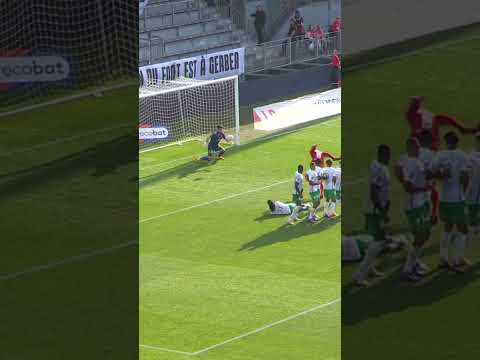 Le premier but d'Ajorque avec Brest 🔥#ligue1 #ligue1mcdonalds #football #brest #foot #ajorque