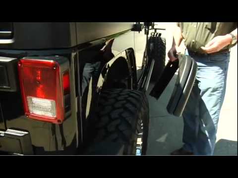 JeepAddOns.com: TrailMods Removable Fender Flares - Install at JeepAddOns HQ