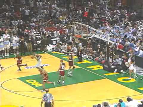 1994 NCAA  Men's Basketball Second Round Boston College vs North Carolina