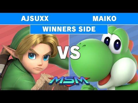 Smash Ultimate Tournament - MSM 178 Ajsuxx (Y.link) vs Maiko (Yoshi) Winners Pools