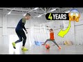 3 EASY FOOTBALL SKILLS for KIDS | Football soccer tutorial