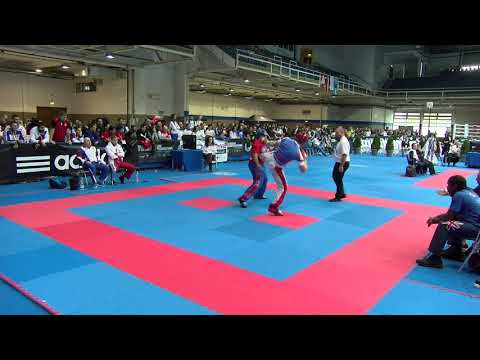 Aleksandr Glushkov RUS v Reece Phillips GB WAKO World Championships 2017