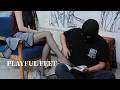 No Talking Disturbing Your Reading Time Black Tights Heels ASMR
