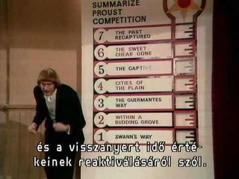 Monty Python FC 31. - "Országos Proust-összefoglaló verseny" ("Summarize Proust Competition")