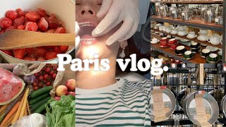 週末の過ごし方vlog|矯正歯科🦷|フライパン探し|マルシェ|アンティーク市など