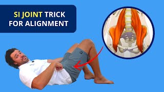 Fix SI Joint Alignment with Pelvic Exercise | Muscle Energy Technique 💪
