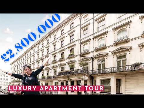 Luxury London Apartment Tour. Inside a £2,800,000 Apartment Between Knightsbridge & South Kensington