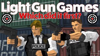 Which Light Gun game did it first?