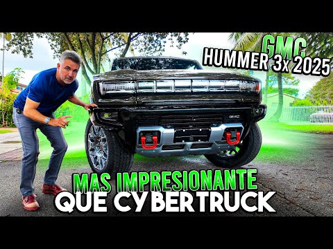2025 HUMMER EV 3X ¿Vale la pena este GIGANTE eléctrico? YO DIGO QUE SI