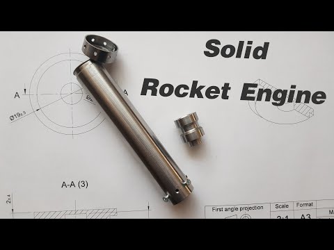 I made a Solid Rocket Engine!
