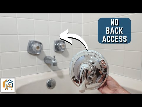 Fast Way to Replace or Retrofit a Two Handle Shower System with One Handle