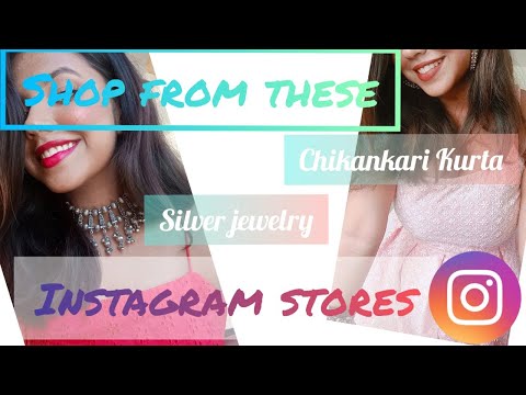 Best Instagram Stores To Shop ( Part 1 ) | Silver Jewelry & Ethnic Wear Haul + Try On